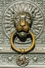 Details Tür Kölner Dom