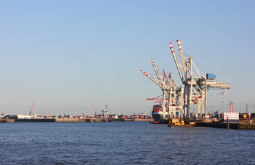 Fototapeta premium Hamburger Hafen