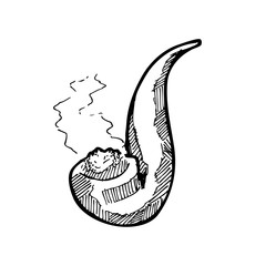 sketchy smoking pipe