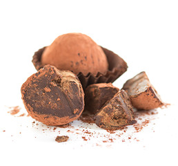 chocolate truffles