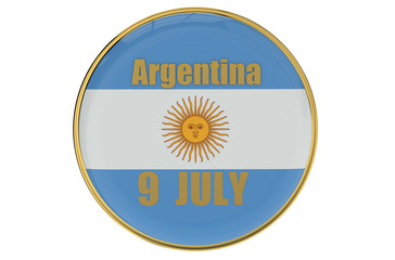 Independence Day concept Argentina