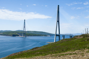 Fototapeta premium Great suspension bridge