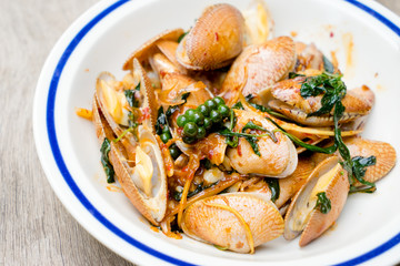 Fried clams
