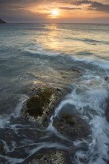 Seascape in Costa brava