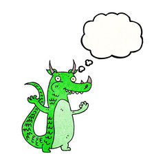 happy dragon cartoon
