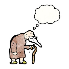 old man cartoon