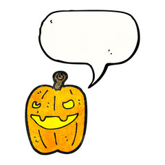 halloween pumpkin cartoon