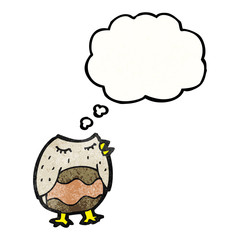 cartoon little owl