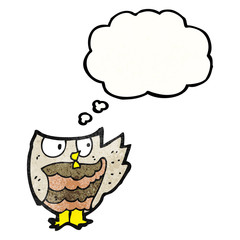 cartoon little owl