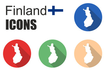 set finland icons
