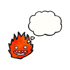 little flame cartoon