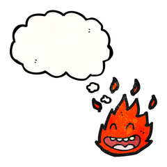 little flame cartoon