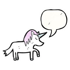 cartoon unicorn