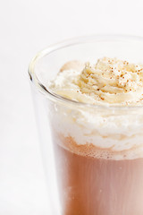 coffee with whipped cream