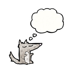 little wolf cartoon