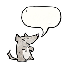 little wolf cartoon