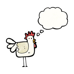 cartoon chicken