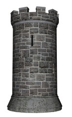 Castle tower - 3D render - 86430309
