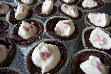 Brownie cupcakes
