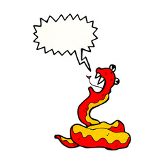 poisonous snake cartoon