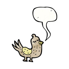 cartoon bird