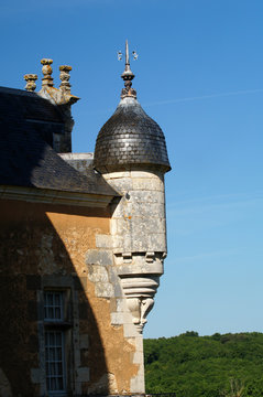 détail du Château de Touffou