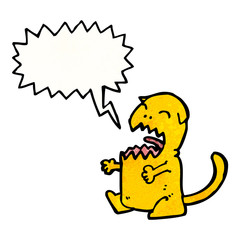 angry cartoon cat