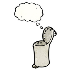 Retro cartoon with texture. Isolated on White.