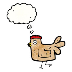 cartoon hen