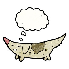 cute little dog cartoon