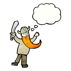 cartoon viking