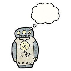 cartoon robot