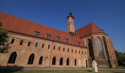 Fototapeta premium Archäologisches Landesmuseum im Sankt Pauli Kloster von Brandenburg