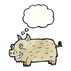 cartoon boar