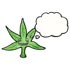 marijuana leaf cartoon