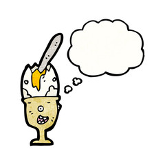 cartoon eggcup