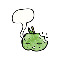 cartoon apple