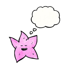 cartoon star with speech bubble