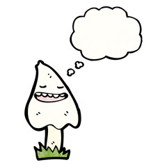 cartoon mushroom