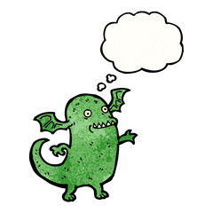 cartoon monster