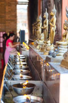 Temple in Wat Yaichaimongkol
