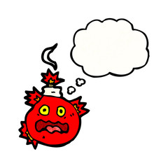 cartoon bomb