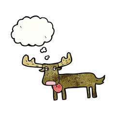 cartoon moose