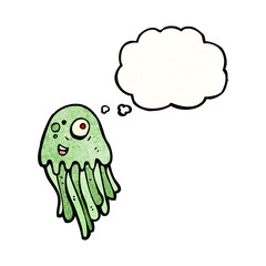 cartoon jellyfish