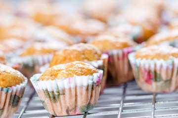  Banana cup cake