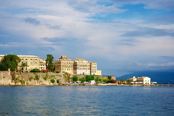 Corfu town Greece - 86434989