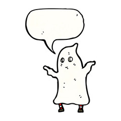 cartoon ghost