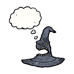 cartoon witch hat