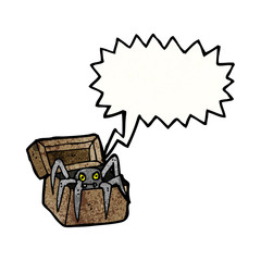spooky spider cartoon