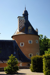 Fototapeta premium Tour de l'hôtellerie du Château de Touffou
